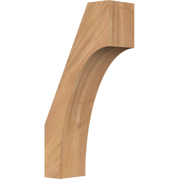 Ekena Millwork 3 1/2"W x 8"D x 16"H Westlake Smooth Knee Brace, Western Red Cedar BRC04X08X16WTL00SWR - main
